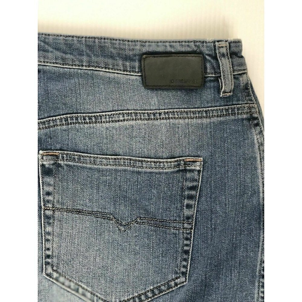 Diesel Womens R- Modung Blue Denim Skirt - Picture 5 of 12